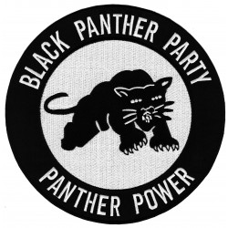 Iron-on Back Patch black panther party