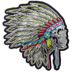 Iron-on Back Patch Sioux Indian