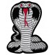 Iron-on Back Patch Cobra Snake