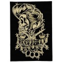Aufnäher groß Patch Bügelbild Rockabilly rules