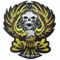 Iron-on Back Patch skull and eagle