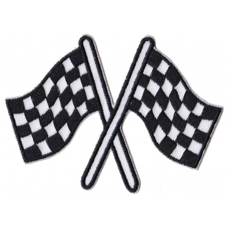 Toppa  termoadesiva racing flags