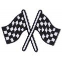 Aufnäher Patch Bügelbild racing flags
