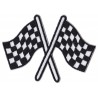 Iron-on Patch racing flags arrival