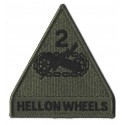 Aufnäher Patch Bügelbild Hell On Wheels fury
