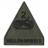 Aufnäher Patch Bügelbild Hell On Wheels fury