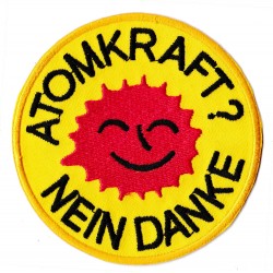 Parche termoadhesivo Atomkraft nein danke