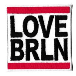 Iron-on Patch love BRLN Berlin