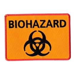 Patche écusson thermocollant Biohazard virus