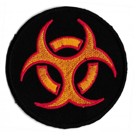 Iron-on Patch biohazard covid