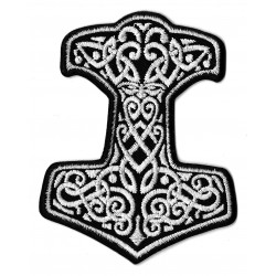 Iron-on Patch Mjöllnir Mjolnir Thor Hammer