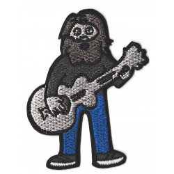 Iron-on Patch Guitar Hero hipster