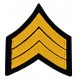 Patche écusson Staff Sergeant US army USA grade 