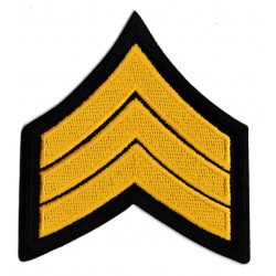 Iron-on Patch Sergeant US army