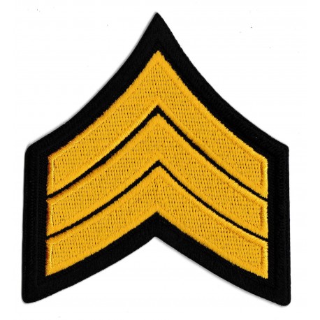 Patche écusson Staff Sergeant US army USA grade 