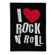 Patche écusson I love Rock 'n' Roll