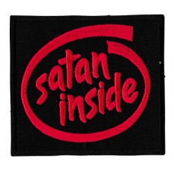 Toppa  termoadesiva Satan Inside