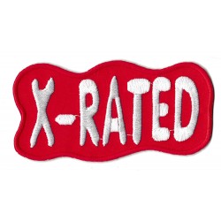 Iron-on Patch X rated
