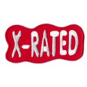 Patche écusson X rated classé X