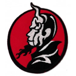 Iron-on Patch Red Devil talisman