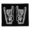 Iron-on Patch horns of metal