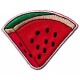 Aufnäher Patch Bügelbild Früchte Wassermelone