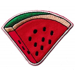 Aufnäher Patch Bügelbild Früchte Wassermelone