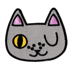 Iron-on Patch cat