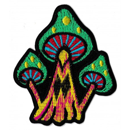 Iron-on Patch Mushrooms