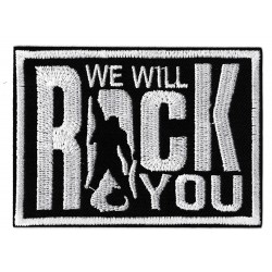 Parche termoadhesivo We will rock you