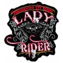 Parche termoadhesivo Lady Rider
