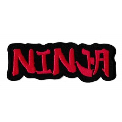 Aufnäher Patch Bügelbild Ninja