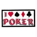 Toppa  termoadesiva I love poker