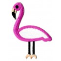 Aufnäher Patch Bügelbild Flamingo