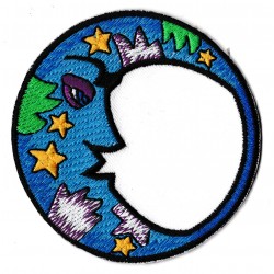 Iron-on Patch Moon