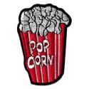 Aufnäher Patch Bügelbild Pop corn