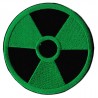 Iron-on Patch Radioactivity symbol