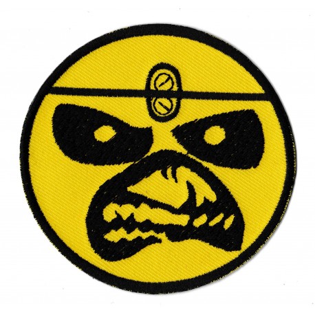 Iron-on Patch Smiley Shit