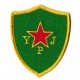 Patche écusson YPJ Kurdistan Kurdes