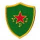 Patche écusson YPJ Kurdistan patch kurdistan forces spéciales