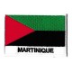Patche drapeau martinique libre