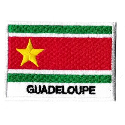 Toppa  bandiera Guadeloupe