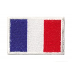 Aufnäher Patch klein Flagge Bügelbild Frankreich