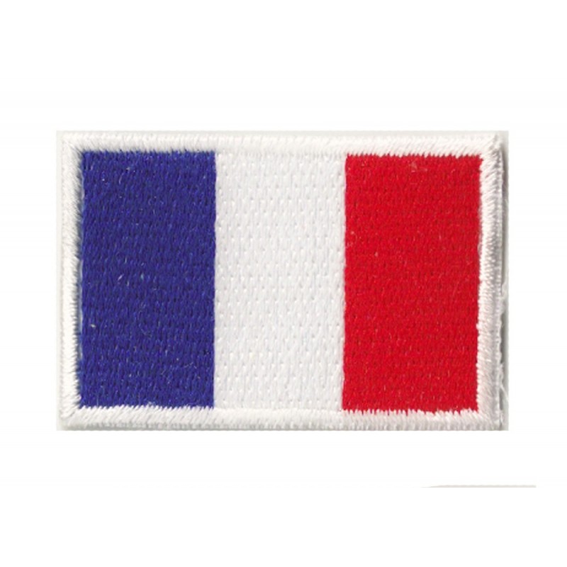 patche petit écusson drapeau France