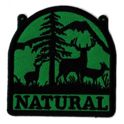 Iron-on Patch Natural