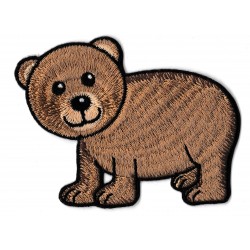 Iron-on Patch bear cub