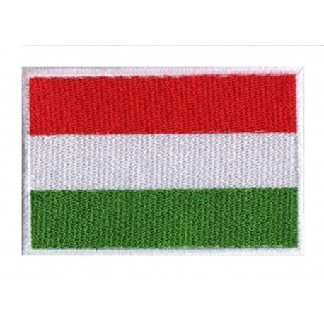 Patche écusson drapeau Hongrie