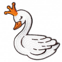 Iron-on Patch swan king