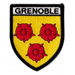 Patche écusson Grenoble blason ville France 