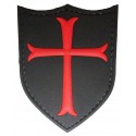Templar shield PVC patch